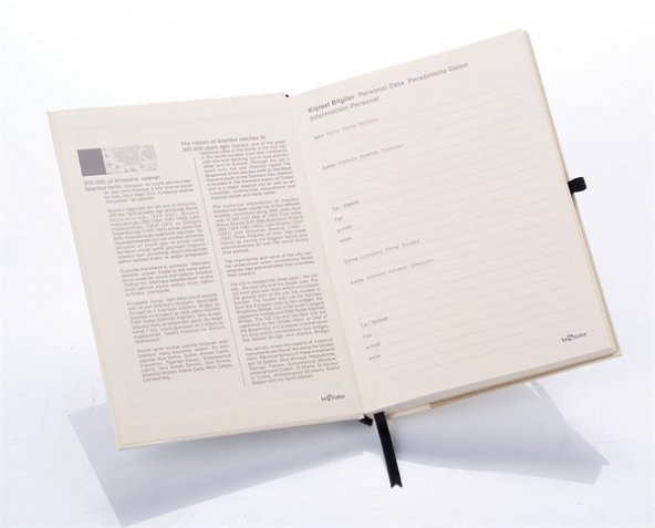 Eski İstanbul Cep Journal Çizgili Lastikli Sultan - 3