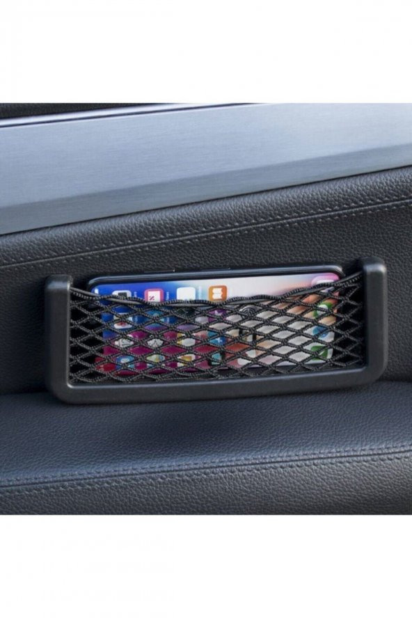 Oto Cep Telefon Ve Malzeme Filesi Araç Içi Ceplik - 5