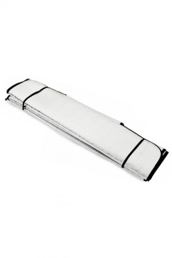 Katlanabilir Parlak Oto Araba Ön Cam Güneşlik 130 Cm X 60 Cm - Resim 3