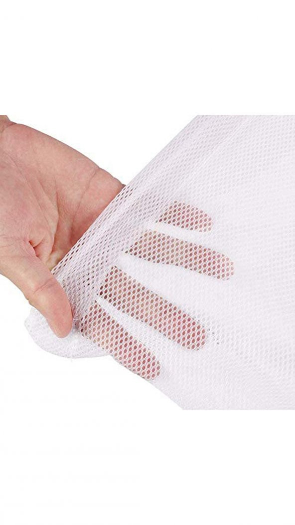 Çorap Perde Sütyen Yıkama Filesi Pratik Kaliteli Çamaşır Yıkama Filesi 35x45Cm - 4