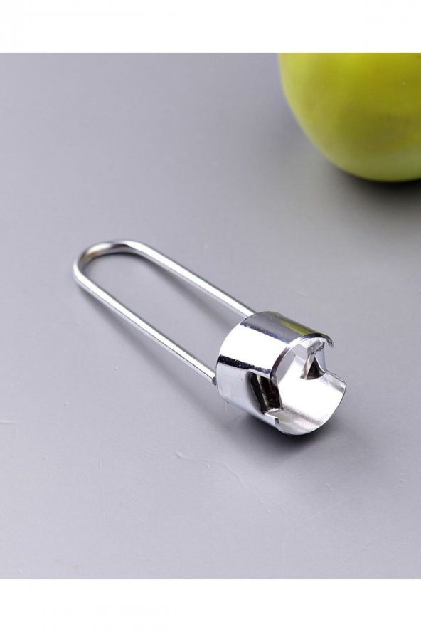 Paslanmaz Kararmaz Düz Metal Kabak Dolma Biber Oyucu ürün görseli