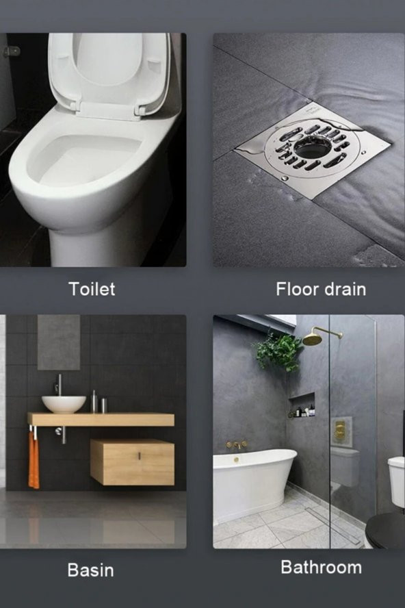 Hijyenik Akıllı Silikon Tuvalet Fırçası Banyo Lavabo Klozet Temizleme Aparatı Asılabilir Standlı Pro - 3