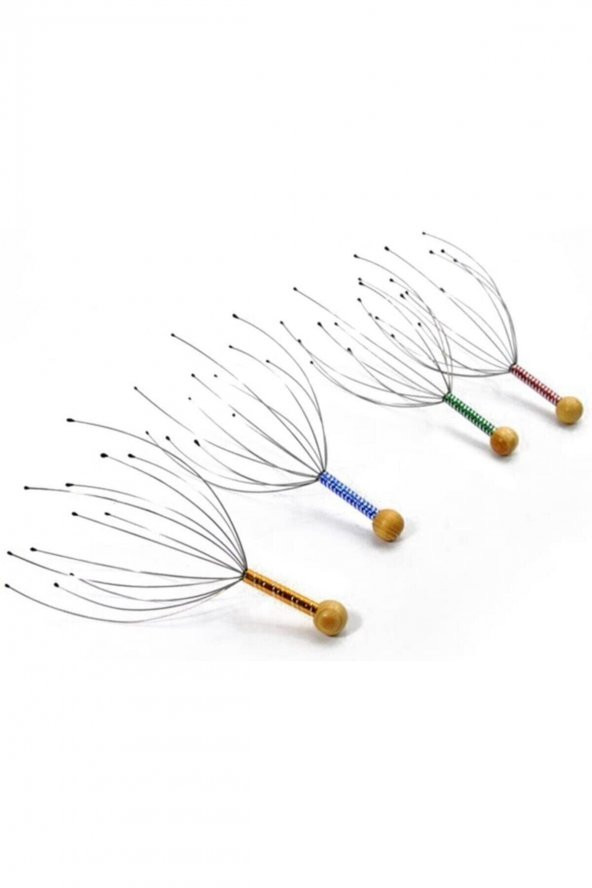 Kafa Masaj Aleti Baş Boyun Kafa Masaj Saç Kaşıma Teli - Resim 6