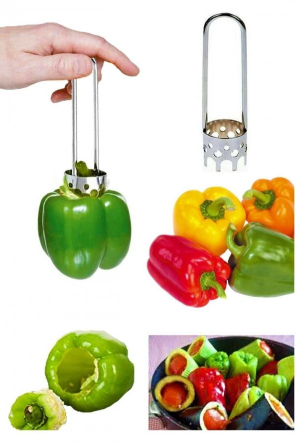 Kabak Biber Sebze Oyacağı Paslanmaz Çelik ürün görseli