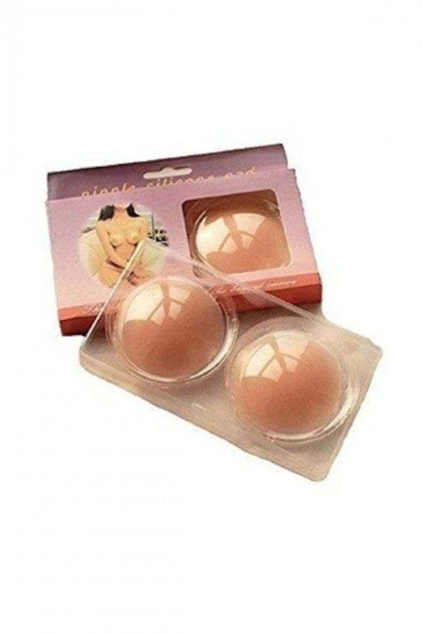 Göğüs Ucu Gizleyen Şeffaf Silikon Ped Nipple Silicone - 4