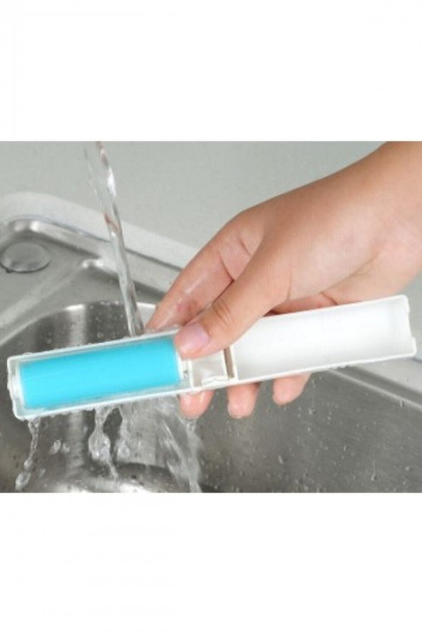 Çanta Boyu Yıkanabilir Kedi Köpek Tüy Saç Temizleme Toz Alma Rulo - 3