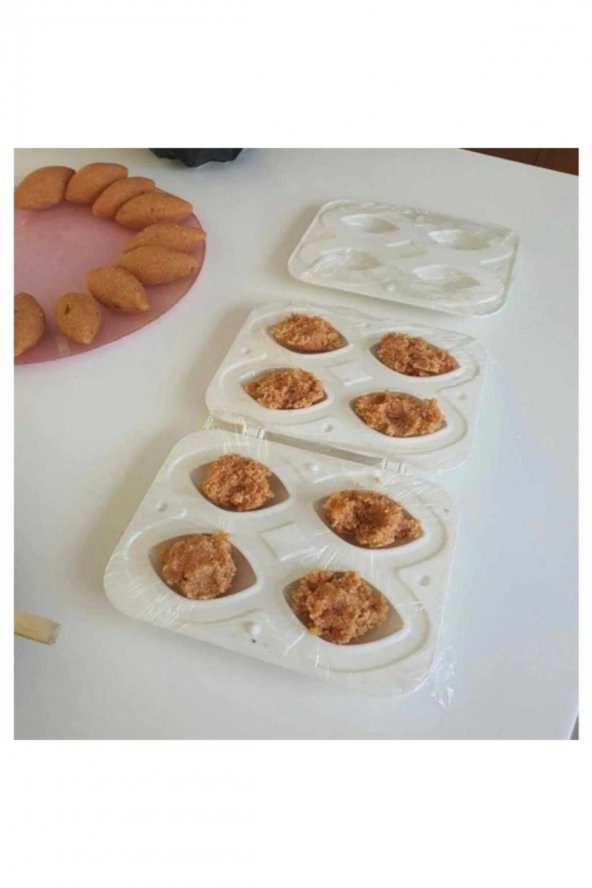 Pratik Içli Köfte - Dolgulu Kurabiye Yapma Aparatı 3 Parça - Resim 5