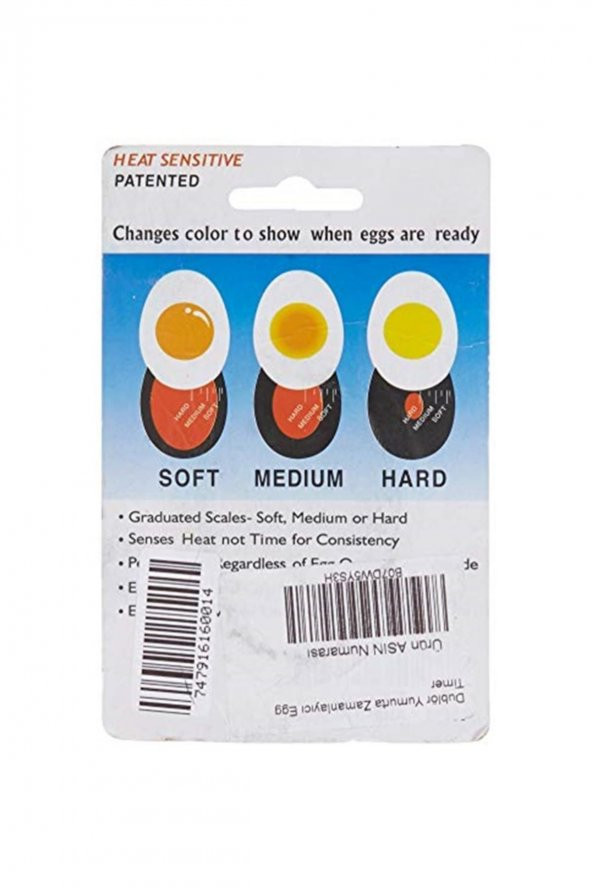 Dublör Yumurta Zamanlayıcı Egg Timer - Resim 2