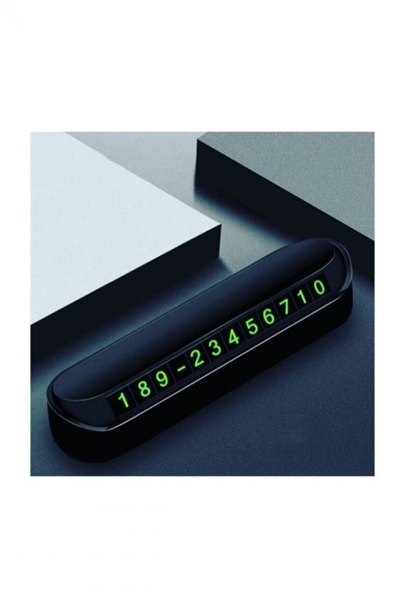 Aç Kapa Sistem Araç Içi Park Telefon Numarası Oto Cam Kartı Fosforlu Numaratör