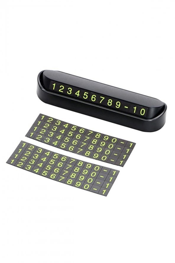 Oto Araç Numaratör Telefon Numarası Araba Parktel Numaramatik - 3