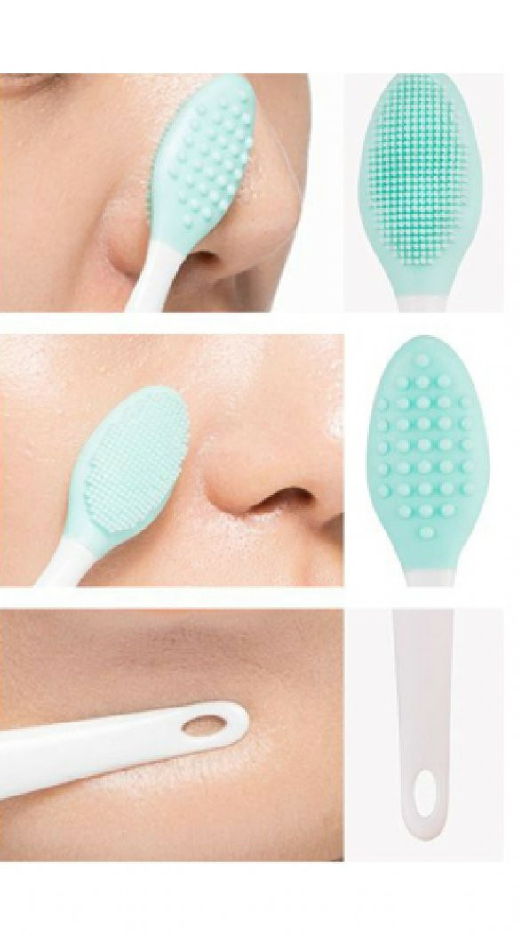 T Bölgesi Dudak Burun Gözenek Siyah Nokta Temizleyici Fırça