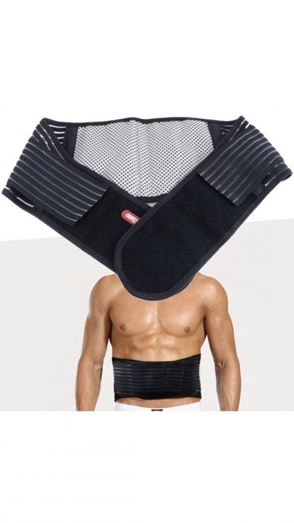 16 Manyetik Destek Sağlayan Mıknatıslı Bel Korsesi - 3