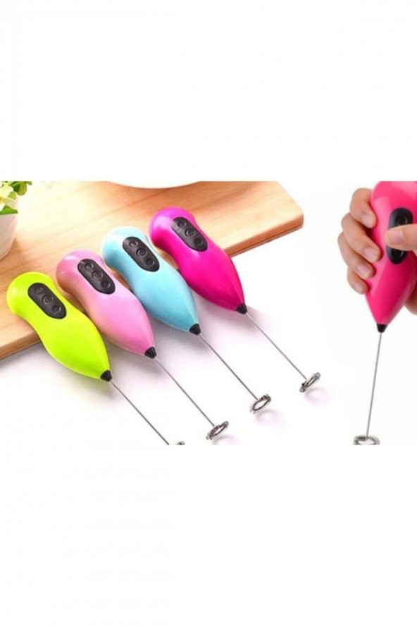 Kahve Süt Cappucino Pilli Köpürtücü Çırpıcı Mikser