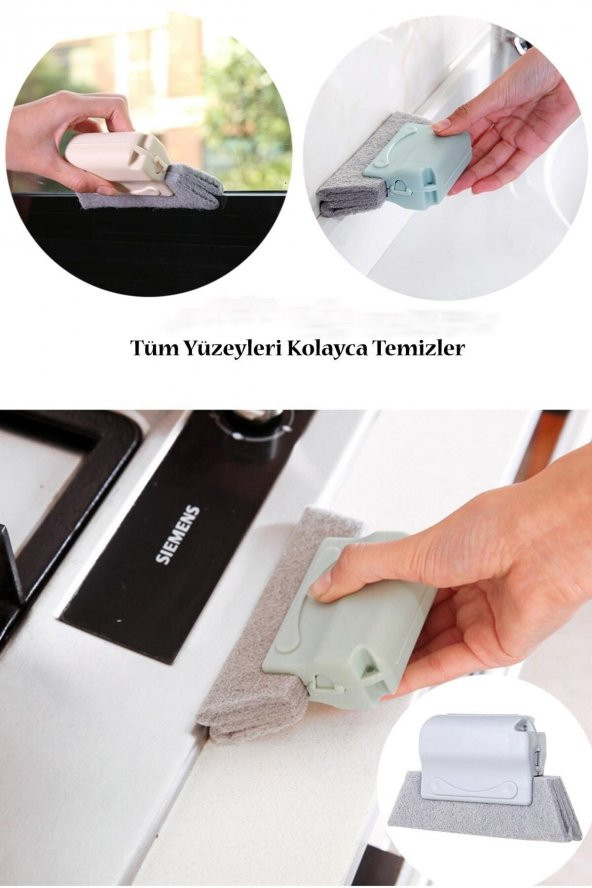 Pencere Panjur Oluk Kenarı Temizleme Kapı Eşiği Süpürme Fırçası - 2
