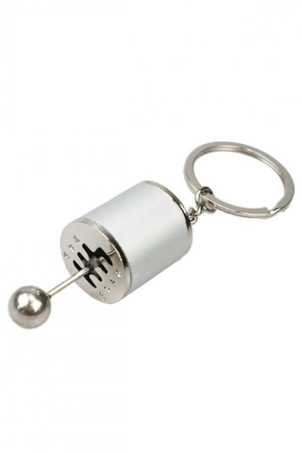 Hareketli Araba Kollu Vites Kutusu Anahtarlık - Resim 5