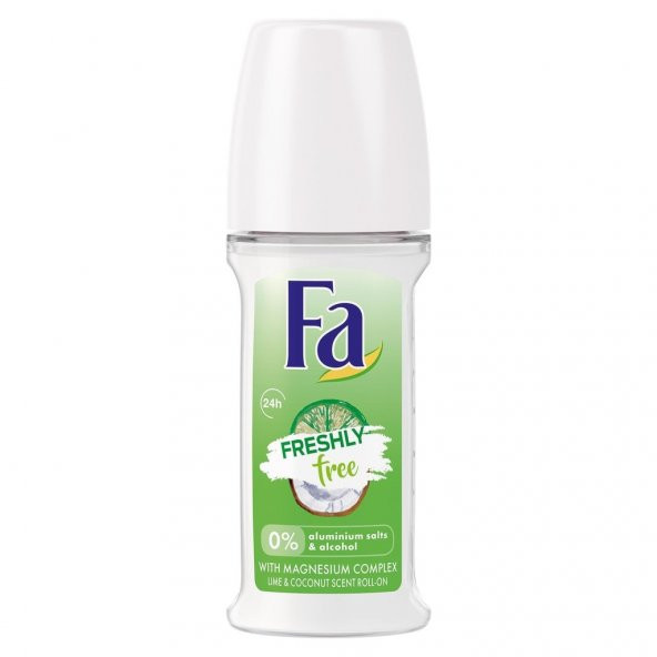 Fa Freshly Free Lime&Coconut Scent Kadın Roll-On Deodorant 50 ML