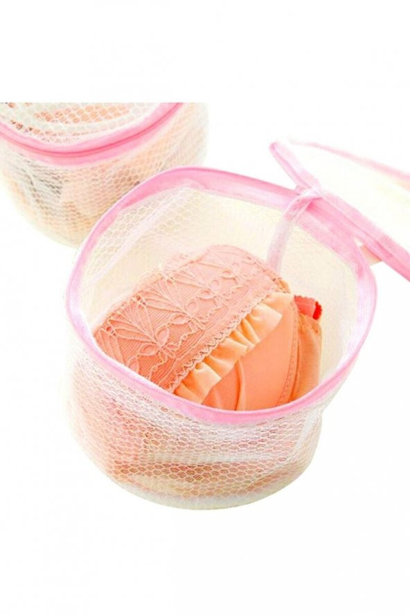 Sütyen Yıkama Filesi Tam Korumalı Hassas Çamaşır Yıkama Aparatı - 2