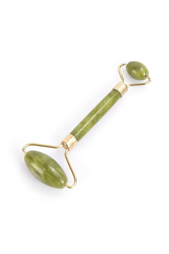 Doğal Çift Taraflı Yeşim Taşı Masaj Aleti ürün görseli