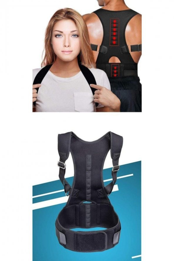 Dik Duruş Korsesi Ayarlanabilir Posturex Manyetik Korse - 2