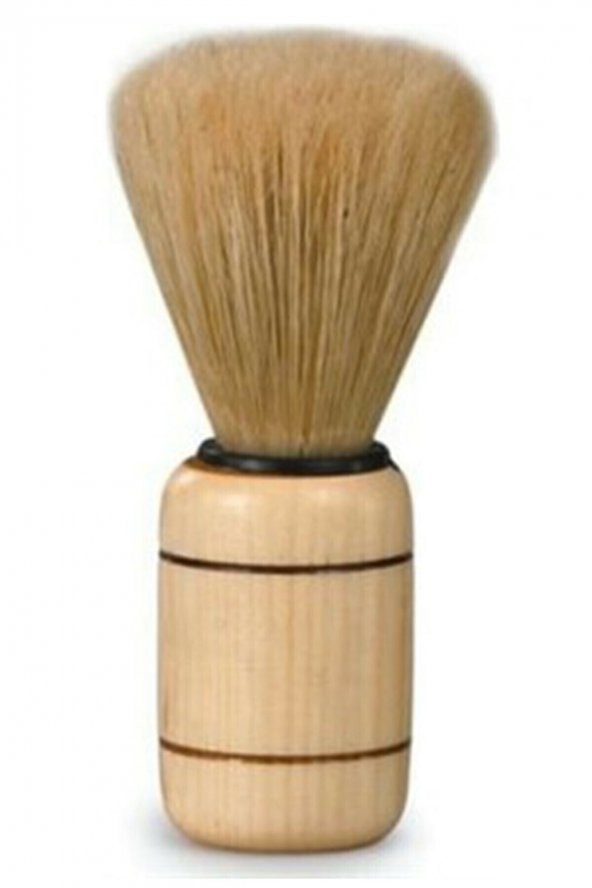 Ahşap Saplı Gerçek Kıldan Üretim Sakal Fırçası - Resim 2