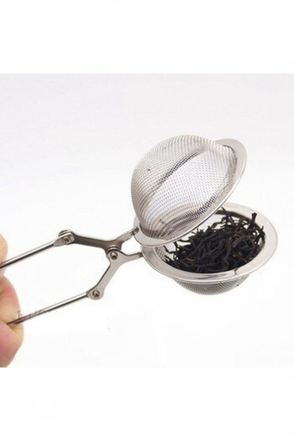 Paslanmaz Bitki Çayı Demleme Çay Süzgeci - 4