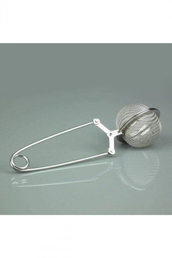 Paslanmaz Çelik Bitki Çayı Demleme Süzgeci Maşalı Çay Süzgeci ürün görseli