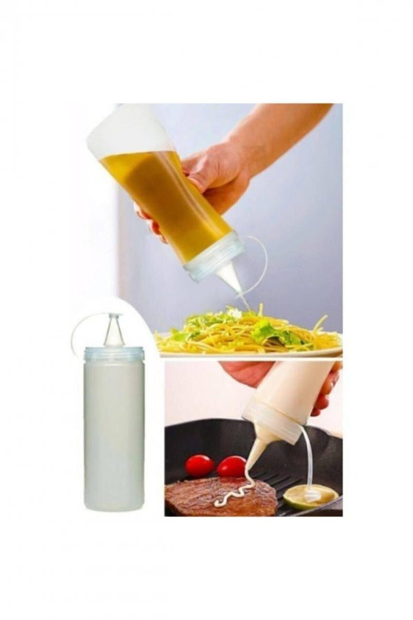 4 Adet Masterchef Yağlık Sosluk Şişesi 700 ml
