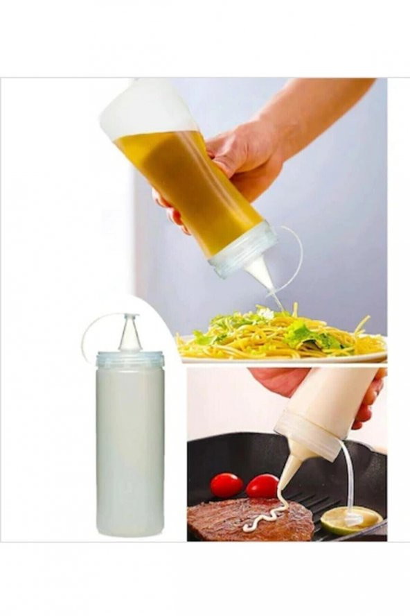 2 Adet Masterchef Yağlık Sosluk Şişesi 700 ml - 2