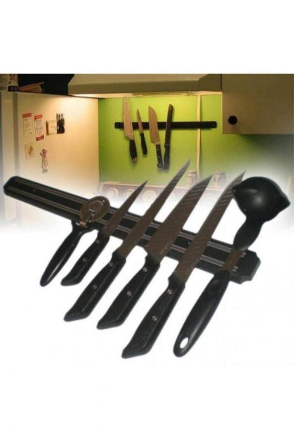 Mıknatıslı Bıçak Tutucu Metal Alet Tutucu Bıçak Askısı 55 cm - 7