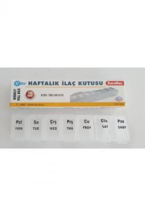 Haftalık Ilaç Saklama Kutusu - 2