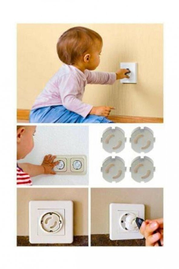 Çocuk Koruyucu Priz Kapağı 6lı Paket - 2