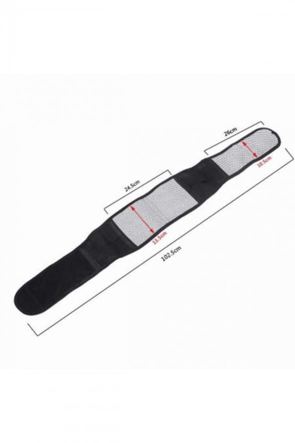 Termal Kendinden Isıtmalı Ağrı Kesici Bel Kemeri Manyetik Bel Destek Korsesi - 5