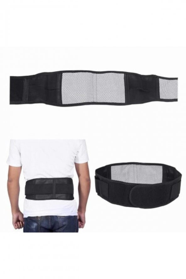 Termal Kendinden Isıtmalı Ağrı Kesici Bel Kemeri Manyetik Bel Destek Korsesi - 6