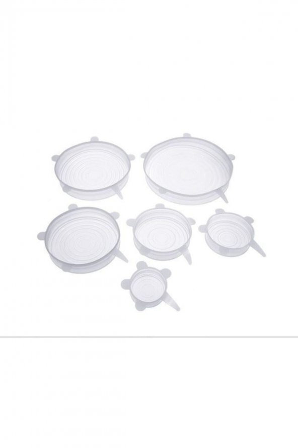 6lı Slikon Streç Kapak - Resim 2