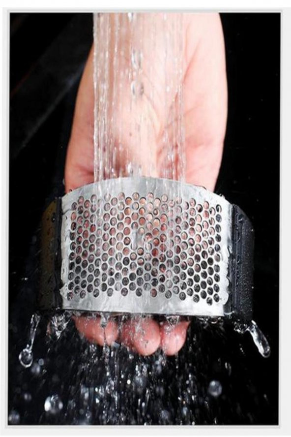 Paslanmaz Çelik Sarımsak Ezici Presi Parçalayıcı Doğrama Aleti - Resim 3