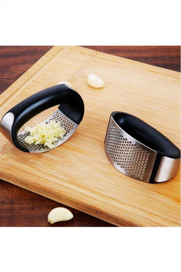 Yeni Nesil Sarımsak Ezici Paslanmaz Çelik Garlic Press - 5