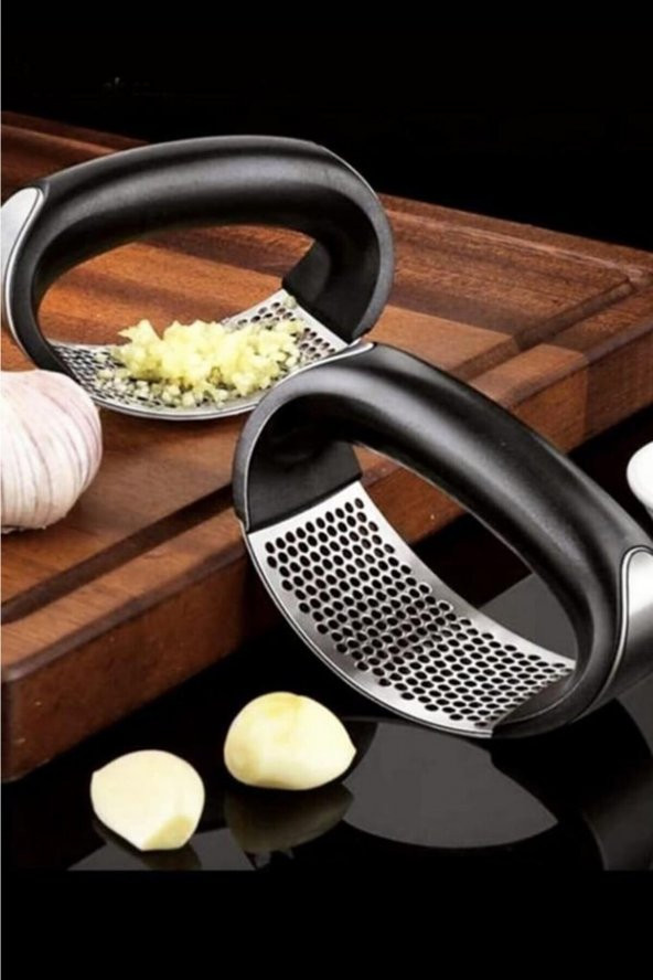 Paslanmaz Çelik Sarımsak Ezici Presi Parçalayıcı Doğrama Aleti - Resim 5