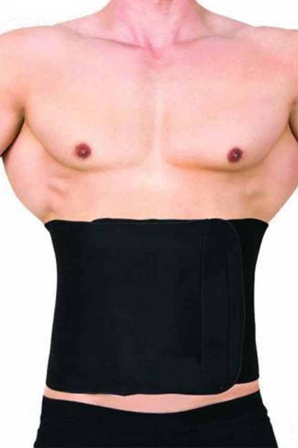 Termal Zayıflama Yağ Yakıcı Sauna Kemer Esnek Bel Korsesi (25Cm) - 4