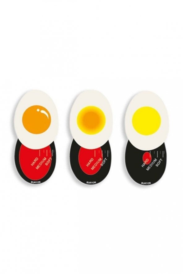 Dublör Yumurta Zamanlayıcı Egg Timer Pişirme Haşlama Süresi Aparatı Zaman Ayarlama Göstergesi - Resim 3