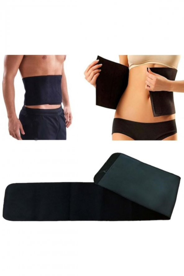 Neopren Bel Korse Termal Sauna Kemer 20cm X100cm Sporcu Kemeri - 2
