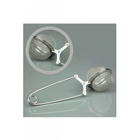 Paslanmaz Çelik maşa Çay Süzgeci - 2