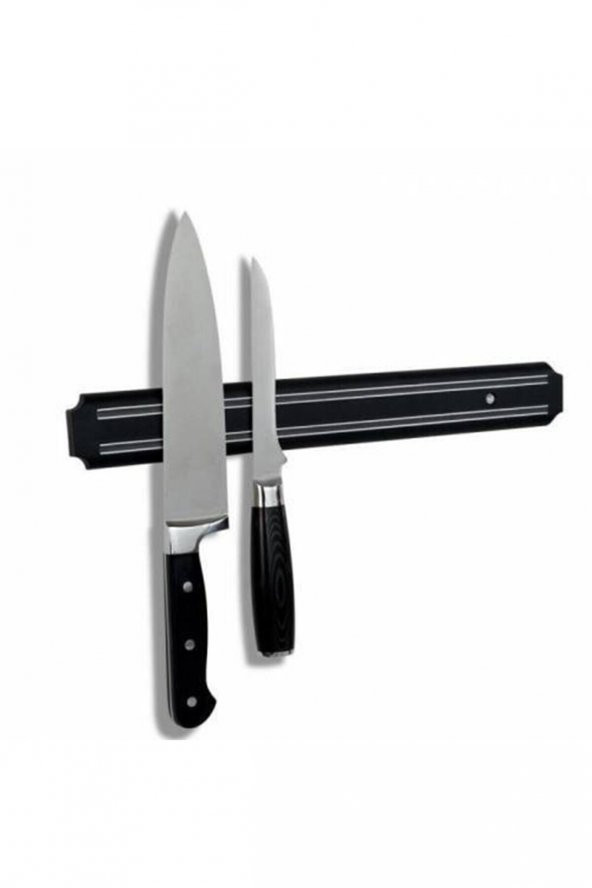 Mıknatıslı Bıçak Askısı Bıçak Tutucu Bıçak Askısı Duvara Monte 33 Cm - Resim 2