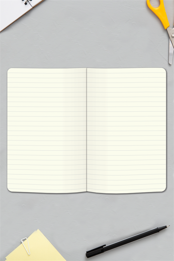 Tarihsiz Klasik Defter Rec Note 13x21 Çizgili Yeşil - 6