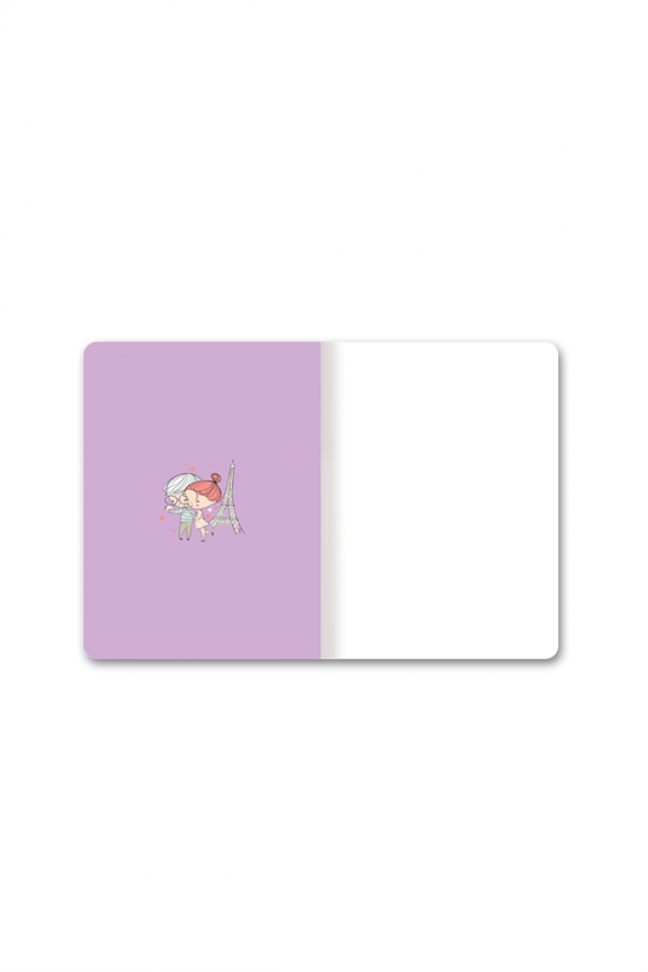 Sevgili Defter Seti 2 li Kalp - 5