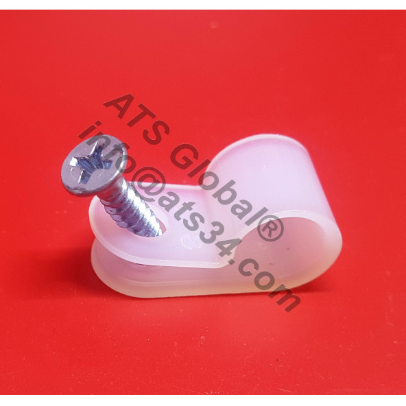 Vidalı Kablo Klipsi VKK61 300 Adet - 5