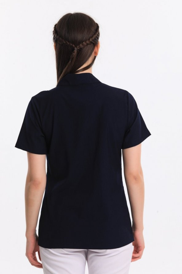 COSMOS Kadın Likralı Üniforma Takımı - Lacivert - Resim 4