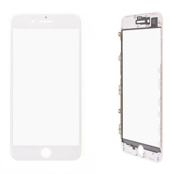 Apple iPhone 8 Plus Ocalı Çıtalı Ön Cam Lensi - 3