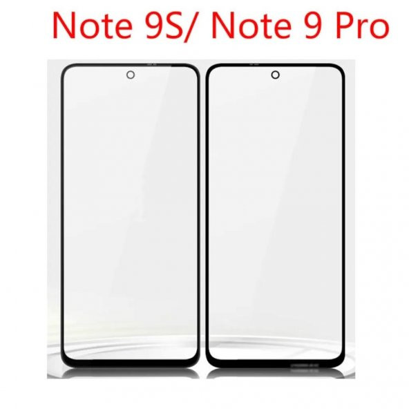 Xiaomi Redmi Note 9 Pro / Note 9s Ön Cam Dokunmatik Lensi