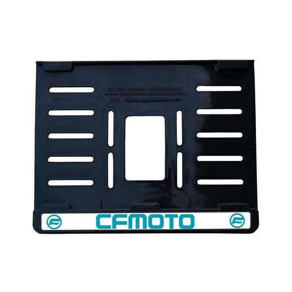 Cf Moto Uyumlu 2 Plastik (15X24 Cm) Kırılmaz Plakalık