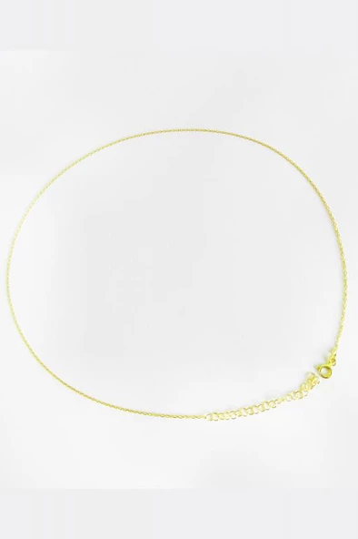 30 Forse Gümüş Kolye Zinciri - Resim 2